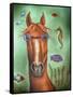 Sea Horse-Leah Saulnier-Framed Stretched Canvas