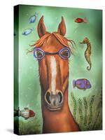 Sea Horse-Leah Saulnier-Stretched Canvas