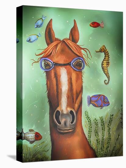 Sea Horse-Leah Saulnier-Stretched Canvas