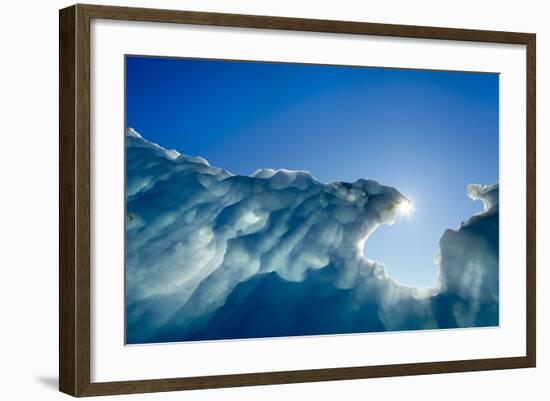 Sea Ice, Hudson Bay, Canada-null-Framed Photographic Print