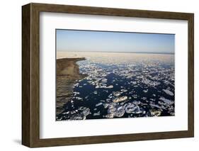 Sea Ice, Hudson Bay, Nunavut, Canada-Paul Souders-Framed Photographic Print