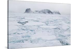 Sea Ice Surrounding Islands-DLILLC-Stretched Canvas