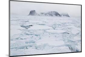 Sea Ice Surrounding Islands-DLILLC-Mounted Photographic Print