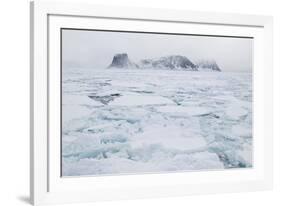 Sea Ice Surrounding Islands-DLILLC-Framed Photographic Print