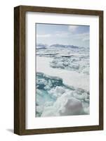 Sea Ice Surrounding Islands-DLILLC-Framed Photographic Print