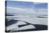 Sea Ice with Mount Erebus in Distance-DLILLC-Stretched Canvas