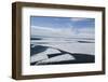 Sea Ice with Mount Erebus in Distance-DLILLC-Framed Photographic Print