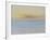 Sea in Sunset (Oil on Canvas)-August Wilhelm Nikolaus Hagborg-Framed Giclee Print