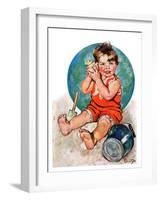 "Sea in the Shell,"August 6, 1927-Ellen Pyle-Framed Giclee Print