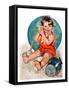 "Sea in the Shell,"August 6, 1927-Ellen Pyle-Framed Stretched Canvas