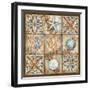 Sea Isle Collage II-Paul Brent-Framed Art Print