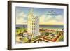 Sea Isle Hotel, Miami Beach, Florida-null-Framed Art Print