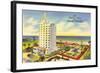 Sea Isle Hotel, Miami Beach, Florida-null-Framed Art Print