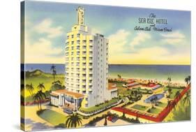 Sea Isle Hotel, Miami Beach, Florida-null-Stretched Canvas