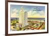 Sea Isle Hotel, Miami Beach, Florida-null-Framed Premium Giclee Print