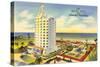 Sea Isle Hotel, Miami Beach, Florida-null-Stretched Canvas