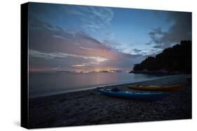 Sea kayak tour on the island Skopelos, Greece-Rasmus Kaessmann-Stretched Canvas