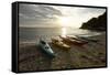 Sea kayak tour on the island Skopelos, Greece-Rasmus Kaessmann-Framed Stretched Canvas