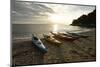 Sea kayak tour on the island Skopelos, Greece-Rasmus Kaessmann-Mounted Photographic Print