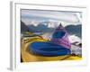 Sea Kayak Trip From Valdez Harbor to Columbia Glacier, Alaska, USA-Julie Eggers-Framed Photographic Print