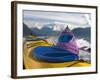 Sea Kayak Trip From Valdez Harbor to Columbia Glacier, Alaska, USA-Julie Eggers-Framed Photographic Print