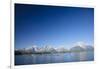 Sea Kayaking Jackson Lake In Grand Teton National Park, WY-Justin Bailie-Framed Photographic Print