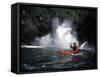 Sea Kayaking, USA-Gordon Brown-Framed Stretched Canvas