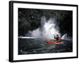 Sea Kayaking, USA-Gordon Brown-Framed Photographic Print