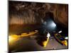 Sea Kayaks, Pink Cathedral Sea Cave, Matanaka Caves, Waikouaiti, Dunedin, New Zealand-David Wall-Mounted Photographic Print