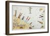 Sea Legs, 2016 (Collage on Nautical Chart)-Deirdre Kelly-Framed Giclee Print