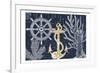 Sea Letters-Kimberly Allen-Framed Art Print