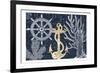 Sea Letters-Kimberly Allen-Framed Art Print