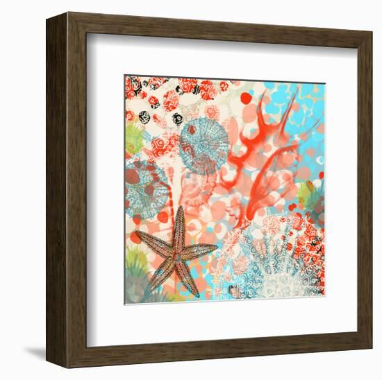 Sea Life Activity-Yashna-Framed Art Print