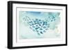 Sea Life I-Lisa Audit-Framed Premium Giclee Print