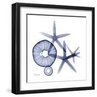 Sea Life in Blue II-Albert Koetsier-Framed Art Print