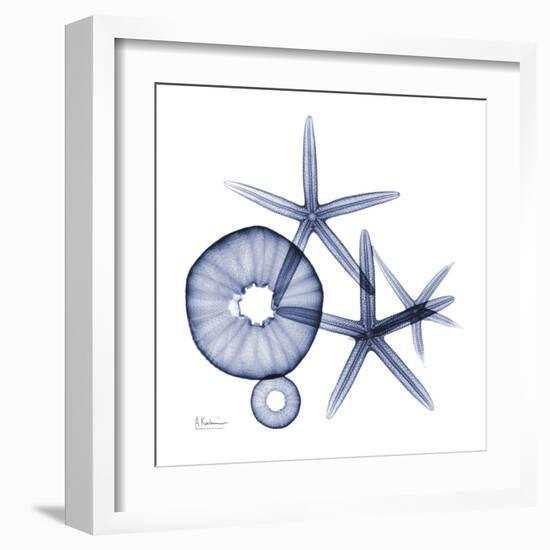 Sea Life in Blue II-Albert Koetsier-Framed Art Print