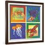 Sea Life Panel I-Scott Westmoreland-Framed Art Print