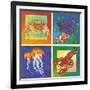 Sea Life Panel I-Scott Westmoreland-Framed Art Print