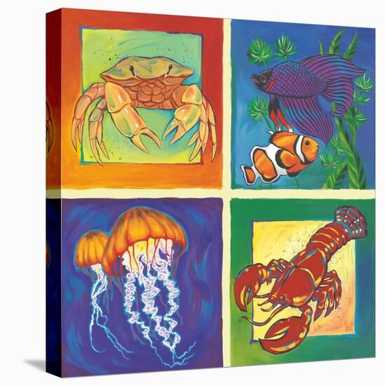 Sea Life Panel I-Scott Westmoreland-Stretched Canvas