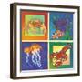 Sea Life Panel I-Scott Westmoreland-Framed Art Print