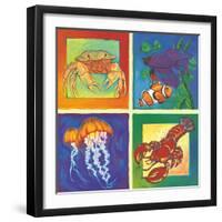 Sea Life Panel I-Scott Westmoreland-Framed Art Print