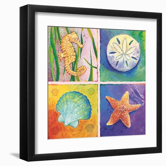 Sea Life Panel II-Scott Westmoreland-Framed Art Print