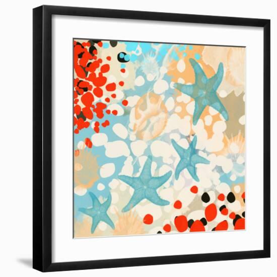 Sea Life-Yashna-Framed Art Print