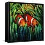 Sea Life-Sydney Edmunds-Framed Stretched Canvas