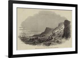 Sea-Lion Hunt Off Callao, Coast of Peru-null-Framed Giclee Print