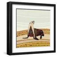 Sea Lion-Sharon Turner-Framed Art Print