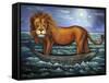 Sea Lion-Leah Saulnier-Framed Stretched Canvas