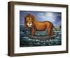 Sea Lion-Leah Saulnier-Framed Giclee Print