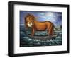 Sea Lion-Leah Saulnier-Framed Giclee Print