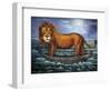 Sea Lion-Leah Saulnier-Framed Premium Giclee Print